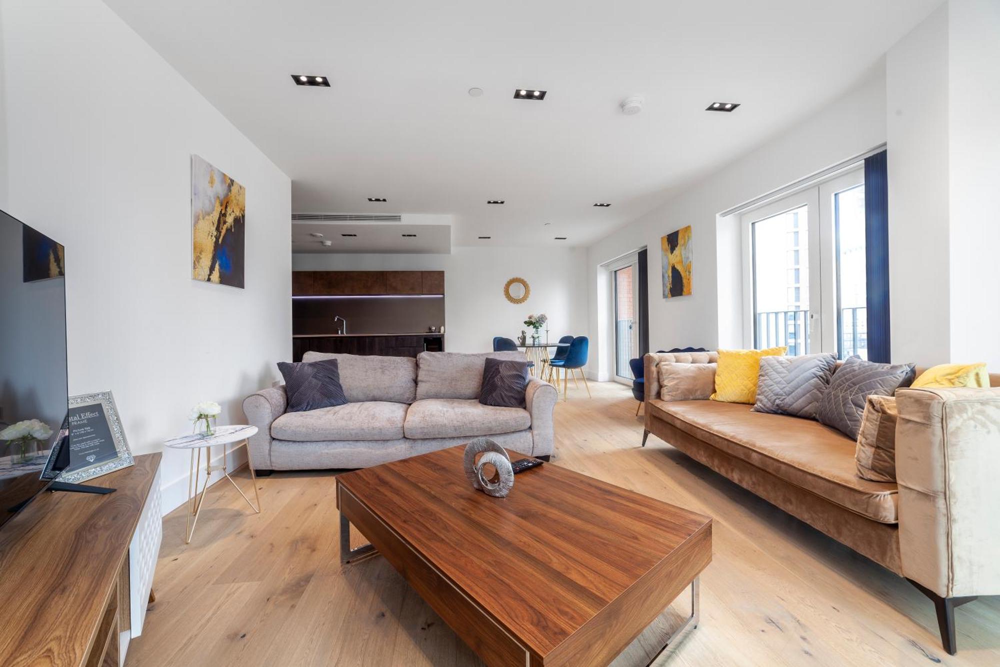 Appartement Stylish 2bdr Flat, Comm Garden I Smarthost Londres