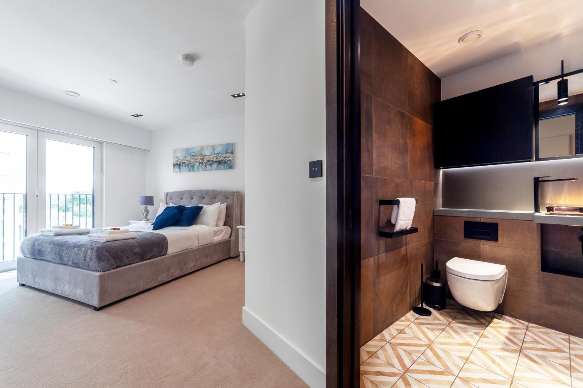 Stylish 2bdr Flat, Comm Garden I Smarthost Appartement Londres
