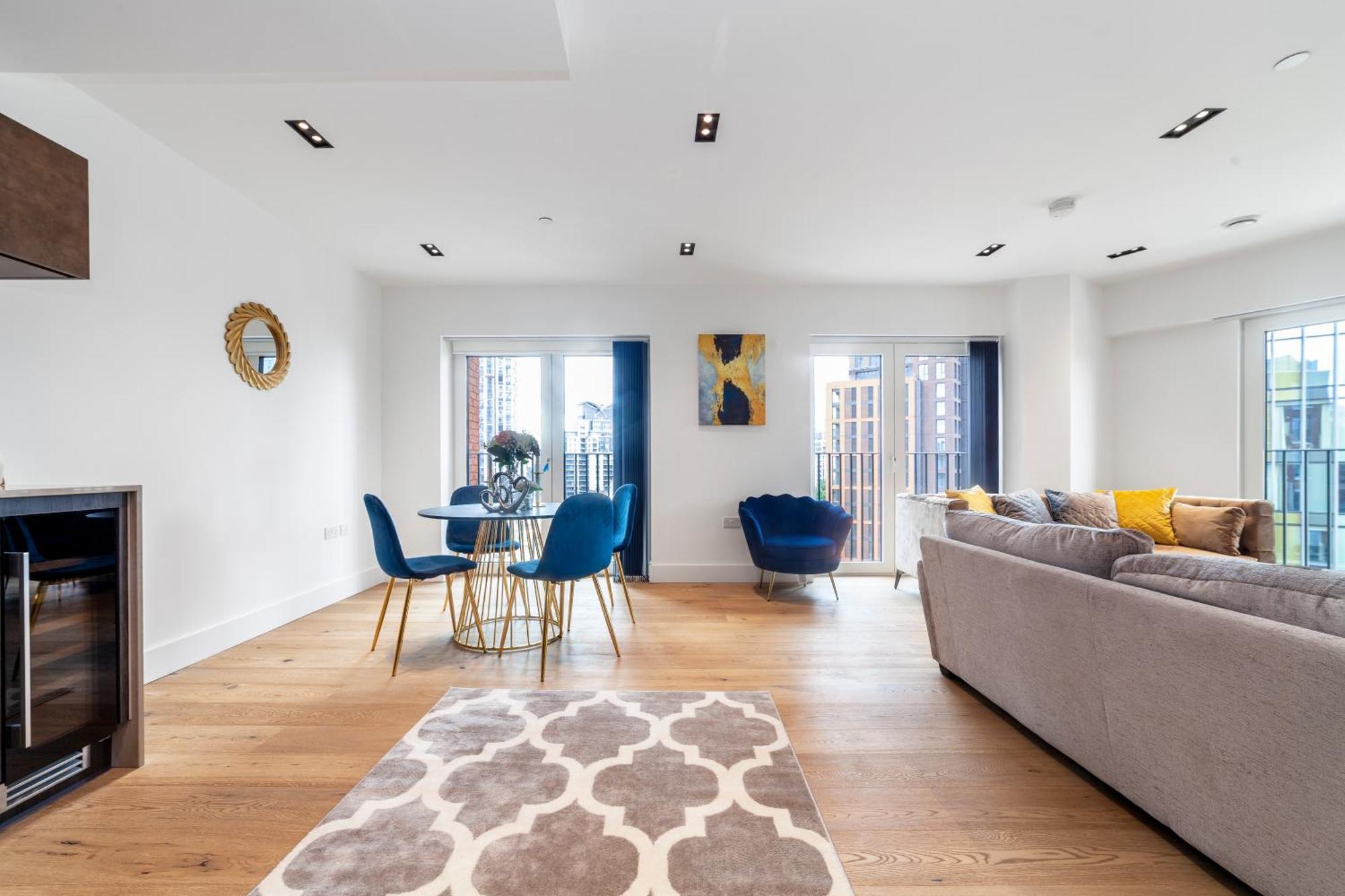 Stylish 2bdr Flat, Comm Garden I Smarthost Appartement Londres